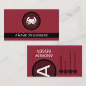 Carte De Visite bulle du crabe (Devant / Derrière)