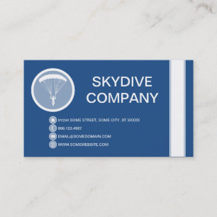 Carte De Visite Bulle SKYDIVE
