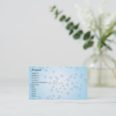 Carte De Visite Bulles - affaires (Debout devant)