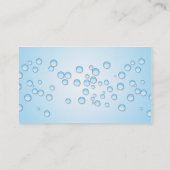 Carte De Visite Bulles - affaires (Dos)