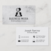 Carte De Visite Bulles conversations | Groupe (Devant / Derrière)