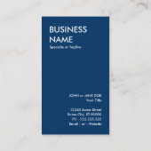 Carte De Visite bulles de haute fidélité de planche à roulettes (Dos)