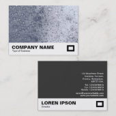 Carte De Visite Bulles de savon 03 (Devant / Derrière)