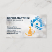 Carte De Visite Bulles de savon maison | Spray nettoyant (Devant)