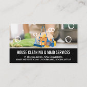 Carte De Visite Bulles de savon | Outils de nettoyage (Devant)