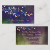 Carte De Visite *~* Bulles énergétiques Northern Lights Willow Bra (Devant / Derrière)