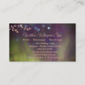 Carte De Visite *~* Bulles énergétiques Northern Lights Willow Bra (Dos)