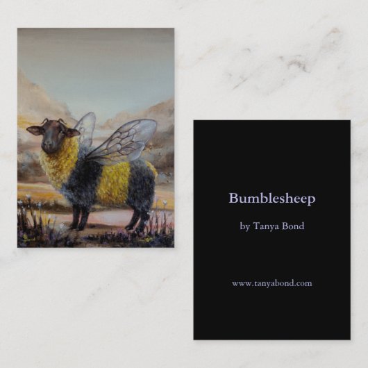 Carte De Visite Bumblesheep (Devant / Derrière)