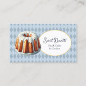 Carte De Visite Bundt Cake Bakery (Devant)
