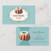 Carte De Visite Bundt Cake Bakery (Devant / Derrière)