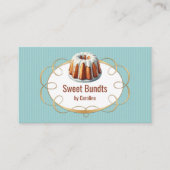 Carte De Visite Bundt Cake Bakery (Devant)