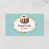 Carte De Visite Bundt Cake Bakery (Devant)