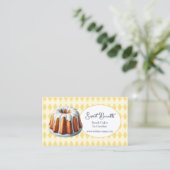 Carte De Visite Bundt Cake Bakery (Debout devant)