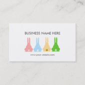 Carte De Visite Bunnies (Devant)
