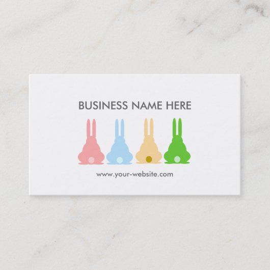 Carte De Visite Bunnies (Devant)
