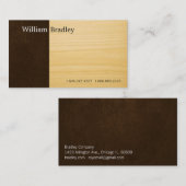 Carte De Visite Bureau (Devant / Derrière)