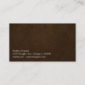 Carte De Visite Bureau (Dos)