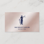 Carte De Visite Bureau d'avocat de luxe moderne (Devant)