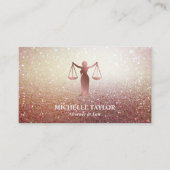 Carte De Visite Bureau d'avocat de luxe moderne (Devant)