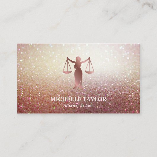 Carte De Visite Bureau d'avocat de luxe moderne (Devant)