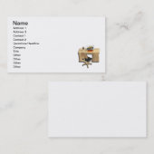 Carte De Visite Bureau de bouteille de bateau (Devant / Derrière)