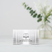 Carte De Visite Bureau de droit professionnel de l'avocat (Debout devant)