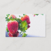 Carte De Visite bureau de motif d'éclaboussure de feuille de (Dos)