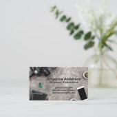 Carte De Visite Bureau de travail artistique (Debout devant)