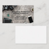 Carte De Visite Bureau de travail artistique (Devant / Derrière)