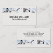 Carte De Visite Bureau dentaire | Dentiste (Devant / Derrière)