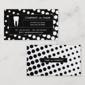 Carte De Visite bureau dentaire tramé (Devant / Derrière)