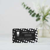 Carte De Visite bureau dentaire tramé (Debout devant)