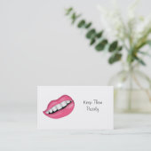 Carte De Visite Bureau des dentistes Connectez-vous avec votre cli (Debout devant)