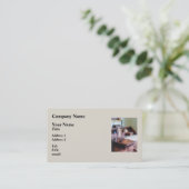 Carte De Visite Bureau du dessinateur (Debout devant)