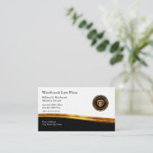 Carte De Visite Bureau du Procureur général (Debout devant)