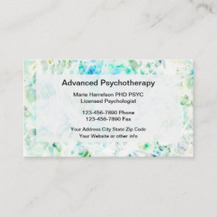 Carte De Visite Bureau et clinique de psychologue