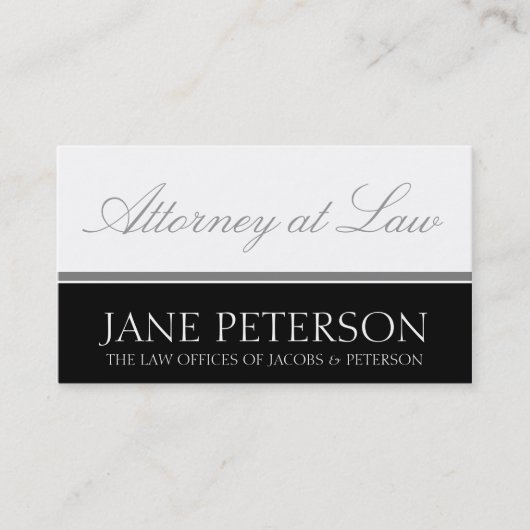 Carte De Visite Bureau juridique de cabinet juridique de (Devant)