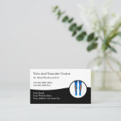 Carte De Visite Bureau Médicale des médecins vasculaires (Debout devant)