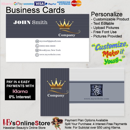 Carte De Visite Bureau Moderne Business Branché Logo gris blanc