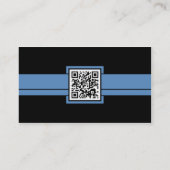 Carte De Visite bureau professionnel code QR (Dos)