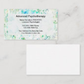 Carte De Visite Bureau Psychologue Et Clinique (Devant / Derrière)