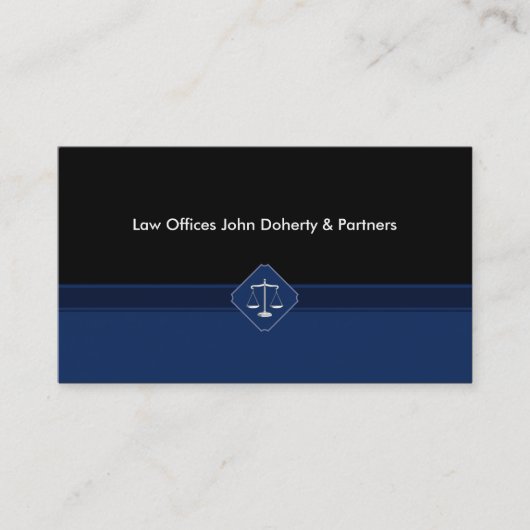 Carte De Visite Bureaux du droit (Devant)