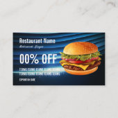 Carte de visite Burger (Dos)