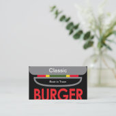 Carte De Visite Burger classique (Debout devant)