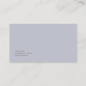 Carte De Visite Burgundy Rose Floral and Ethereal Mist Gold Frame (Dos)