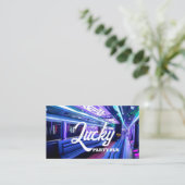 Carte De Visite Bus de fête, Limo de fête, Service de voiture (Debout devant)