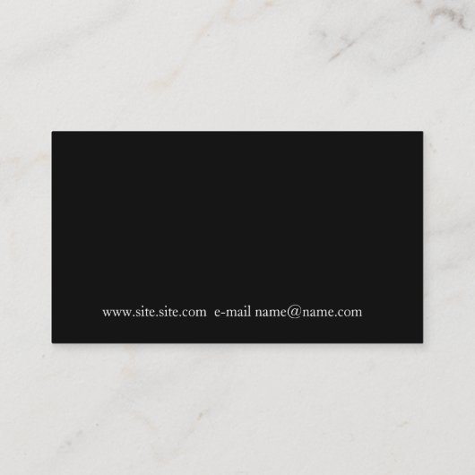 Carte De Visite business_b (Dos)