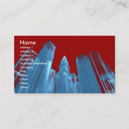 Carte De Visite business_card (Devant)