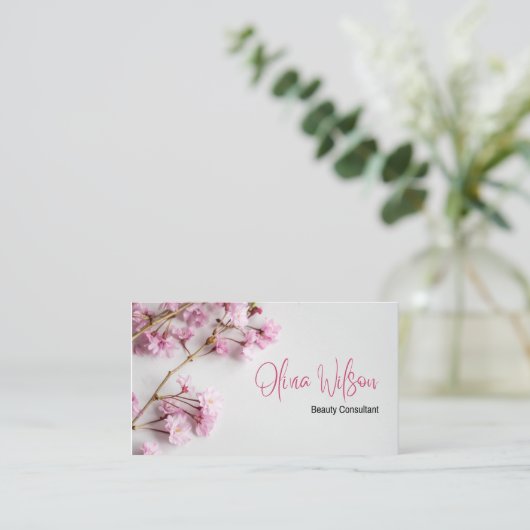 Carte De Visite business card (Debout devant)