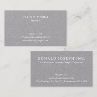 Carte De Visite Business Card